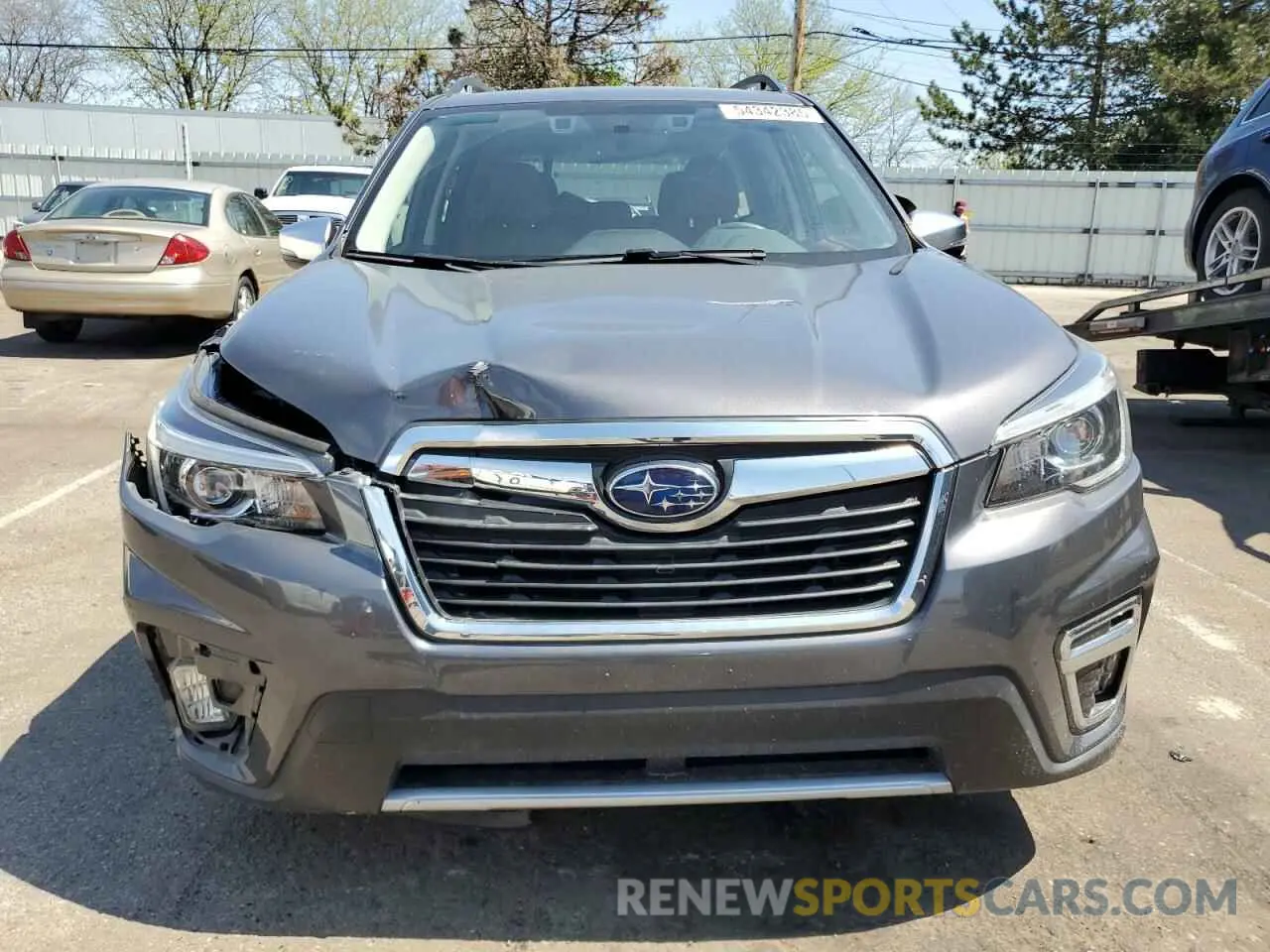 5 fotografías del automóvil dañado JF2SKAXC1LH442382 SUBARU FORESTER 2020