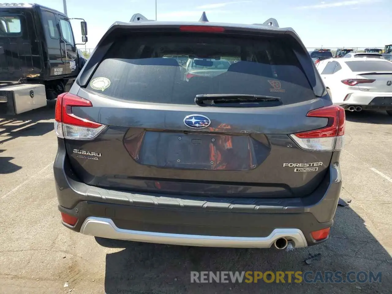 6 fotografías del automóvil dañado JF2SKAXC1LH442382 SUBARU FORESTER 2020