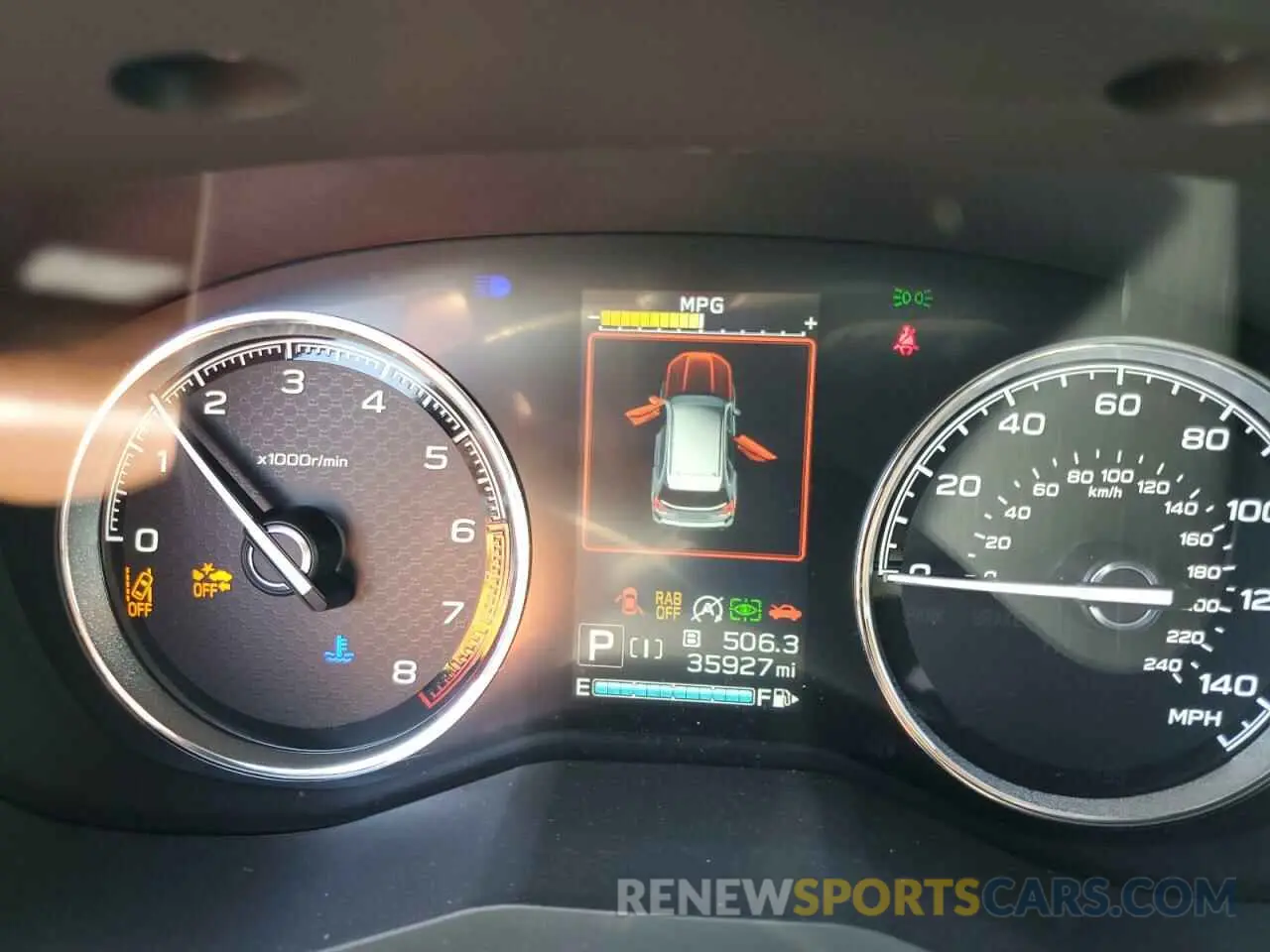 9 fotografías del automóvil dañado JF2SKAXC1LH442382 SUBARU FORESTER 2020
