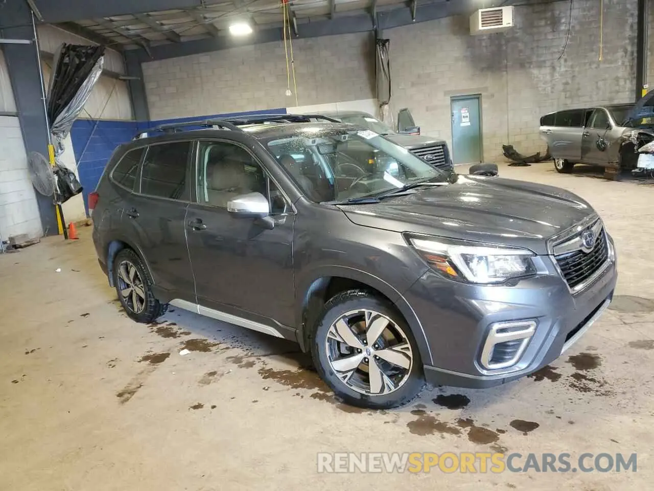 4 fotografías del automóvil dañado JF2SKAXC1LH567074 SUBARU FORESTER 2020