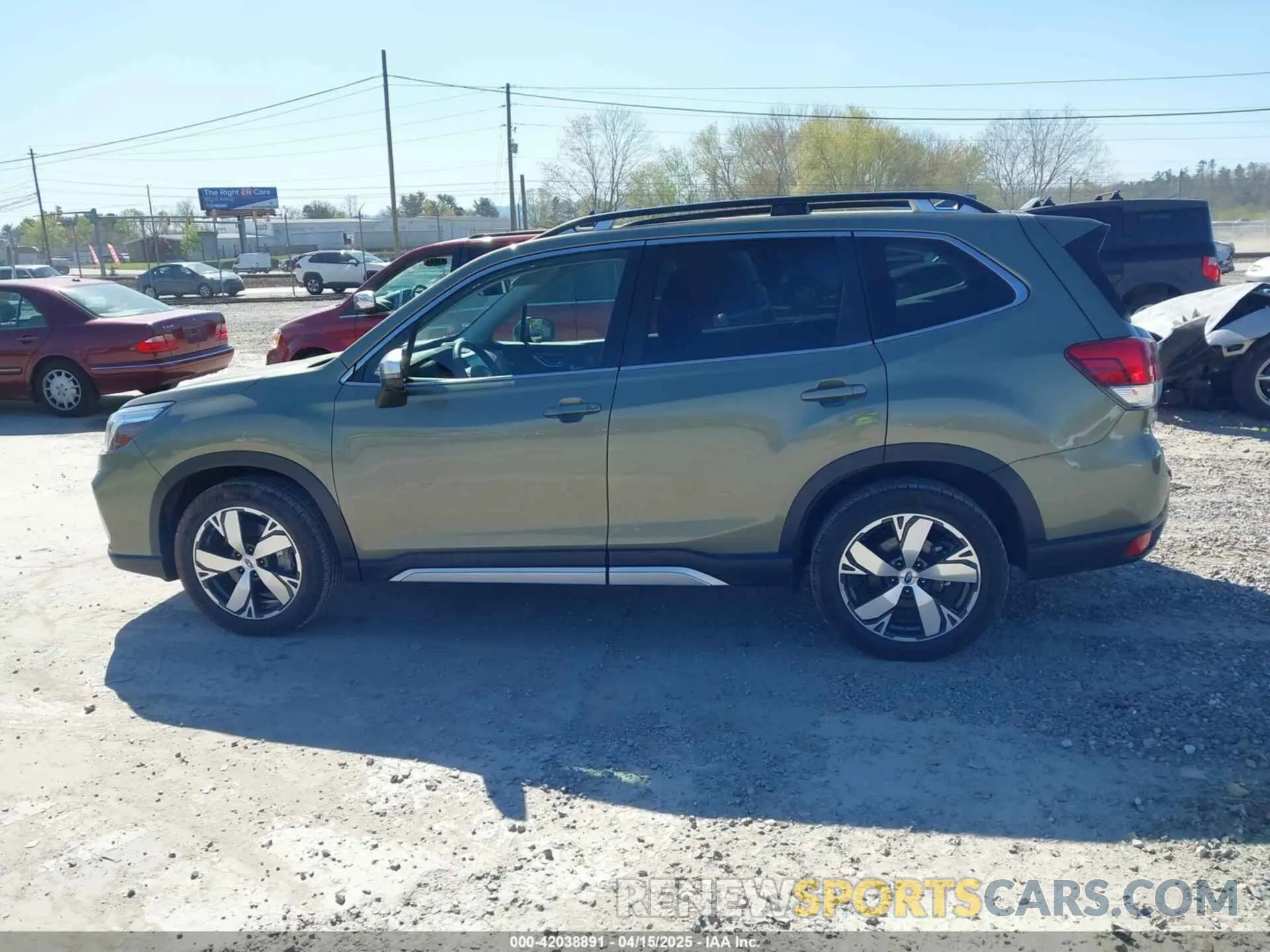14 fotografías del automóvil dañado JF2SKAXC2LH550297 SUBARU FORESTER 2020