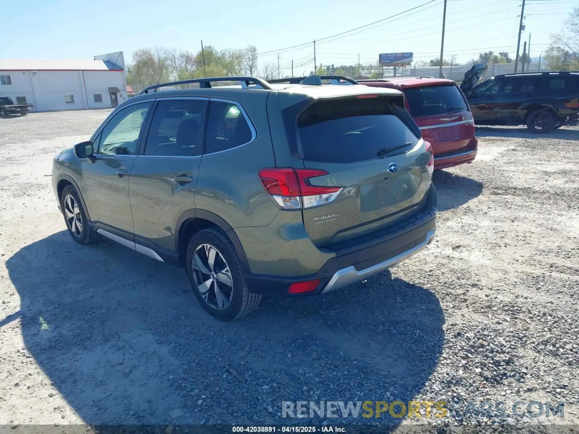 3 fotografías del automóvil dañado JF2SKAXC2LH550297 SUBARU FORESTER 2020