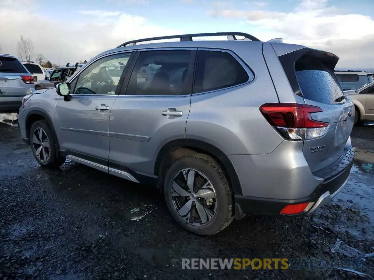 2 fotografías del automóvil dañado JF2SKAXC3LH402336 SUBARU FORESTER 2020