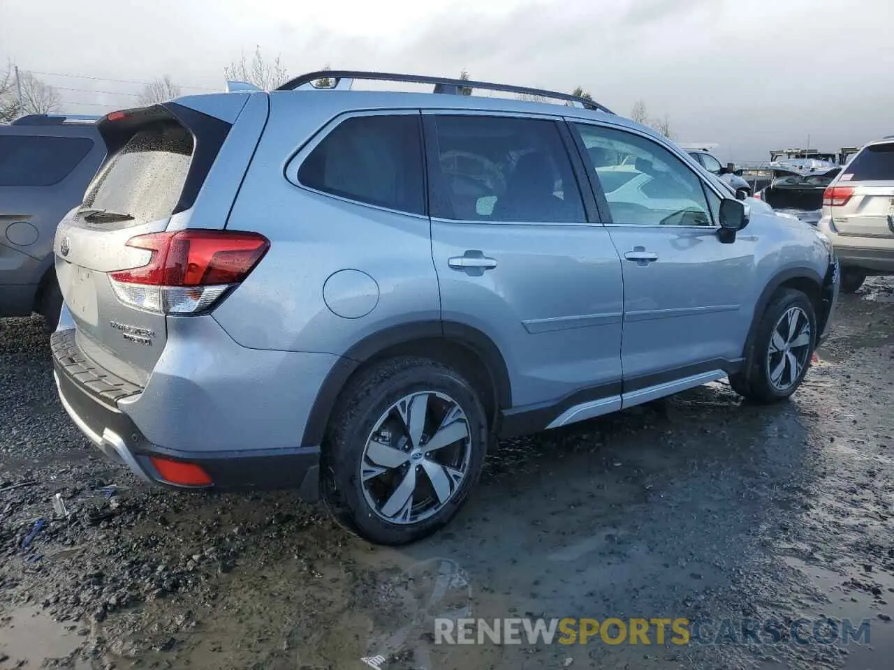 3 fotografías del automóvil dañado JF2SKAXC3LH402336 SUBARU FORESTER 2020