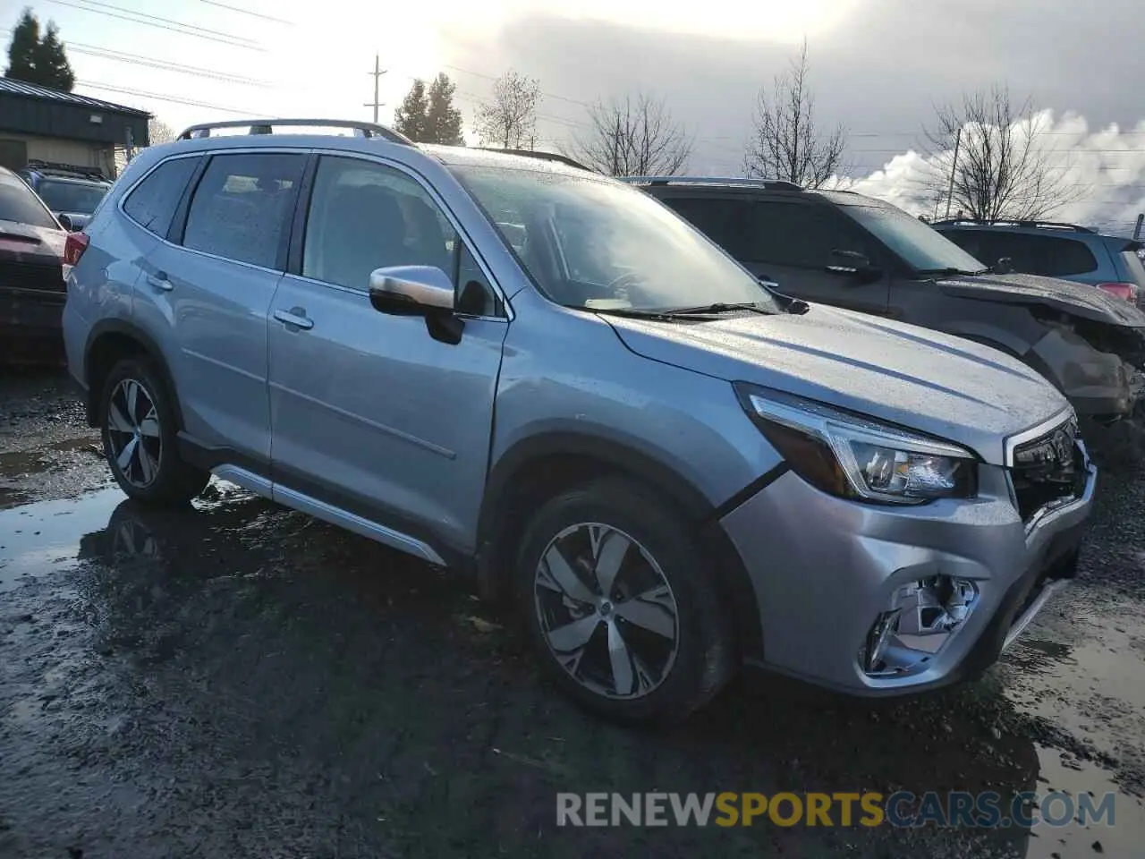 4 fotografías del automóvil dañado JF2SKAXC3LH402336 SUBARU FORESTER 2020