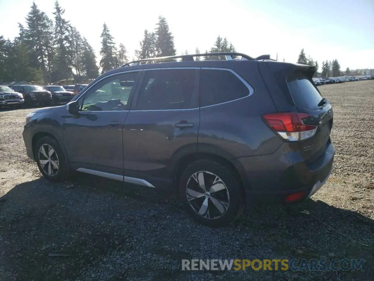 2 fotografías del automóvil dañado JF2SKAXC4LH420697 SUBARU FORESTER 2020