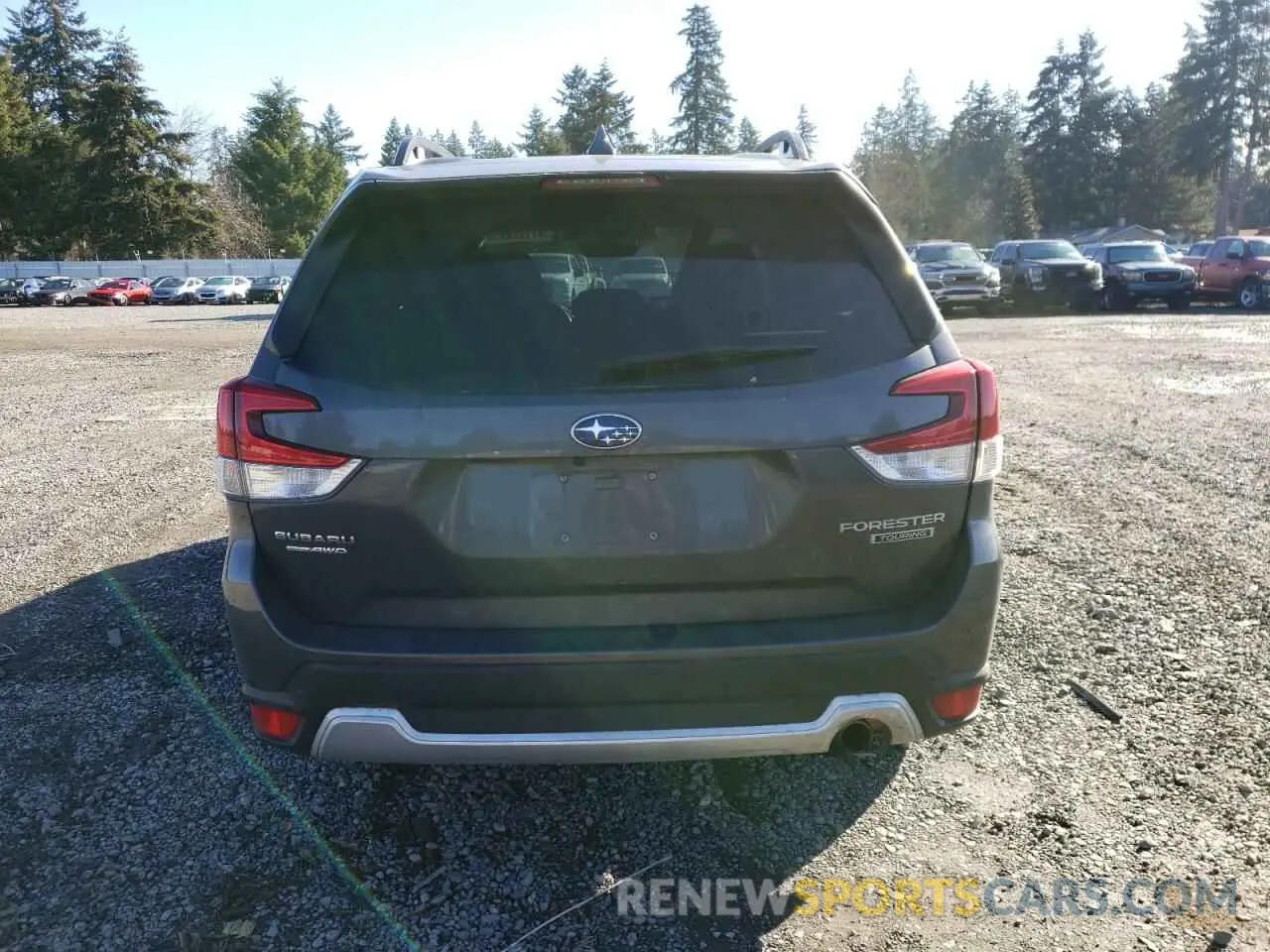 6 fotografías del automóvil dañado JF2SKAXC4LH420697 SUBARU FORESTER 2020