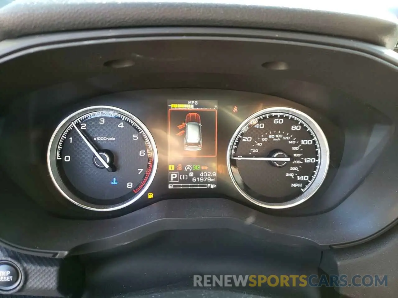9 fotografías del automóvil dañado JF2SKAXC4LH420697 SUBARU FORESTER 2020