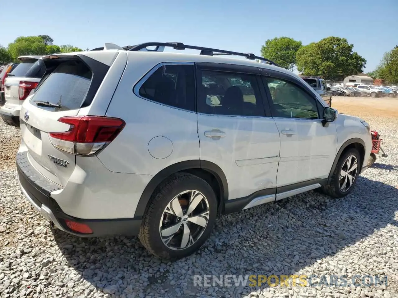 3 fotografías del automóvil dañado JF2SKAXC5LH550925 SUBARU FORESTER 2020