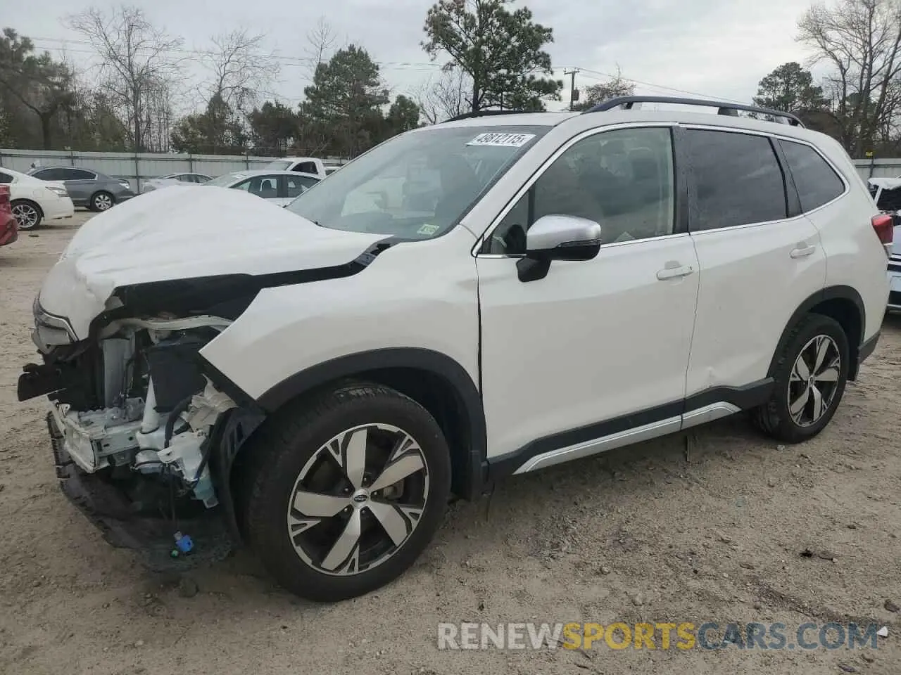 1 fotografías del automóvil dañado JF2SKAXC6LH525287 SUBARU FORESTER 2020