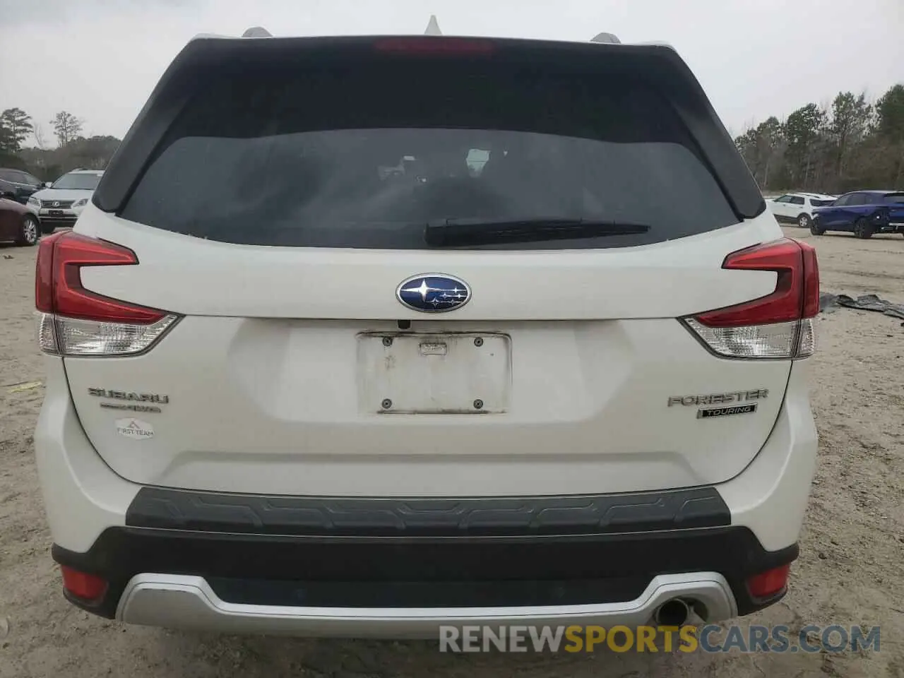 6 fotografías del automóvil dañado JF2SKAXC6LH525287 SUBARU FORESTER 2020