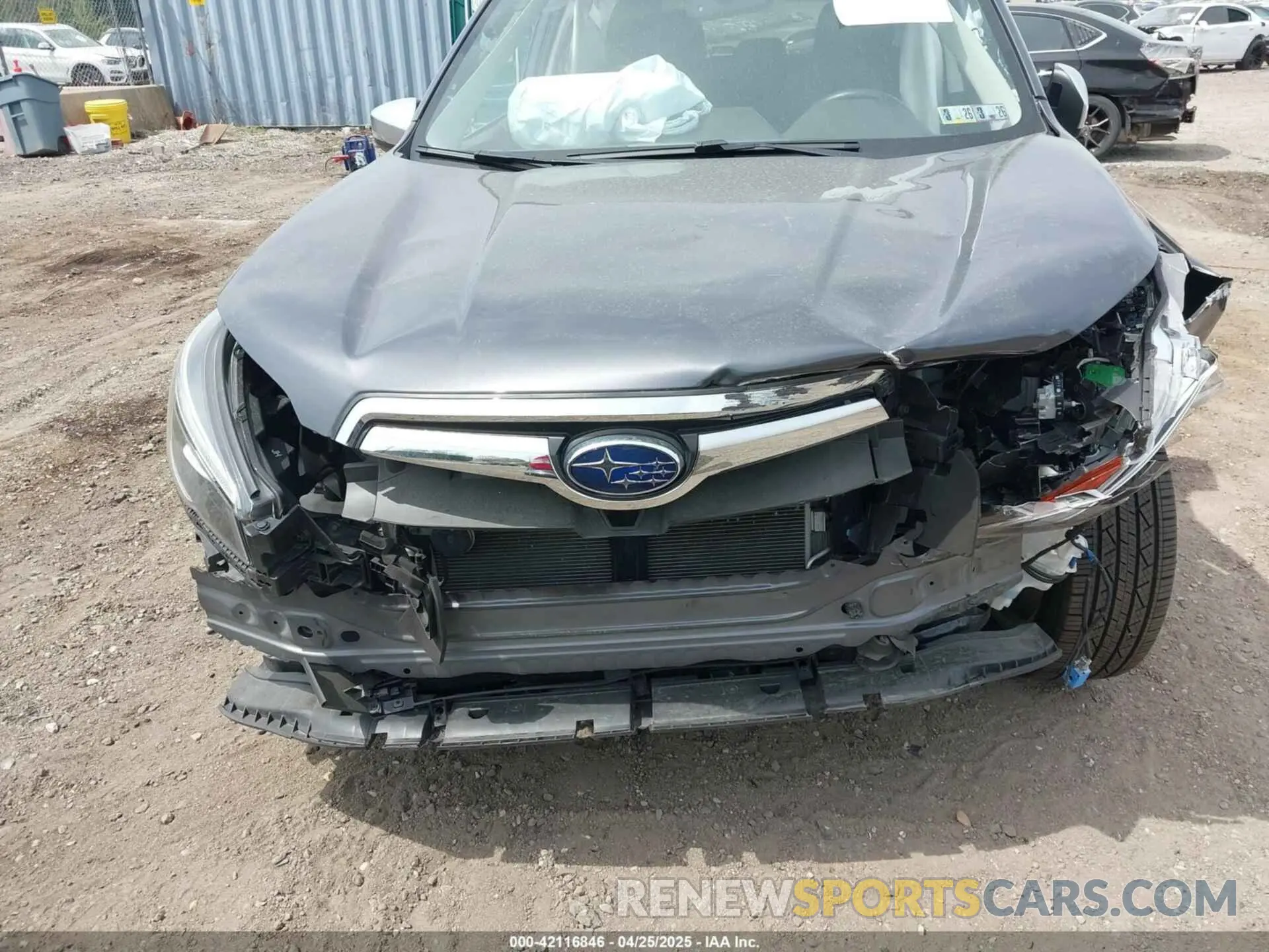 12 fotografías del automóvil dañado JF2SKAXC7LH516937 SUBARU FORESTER 2020