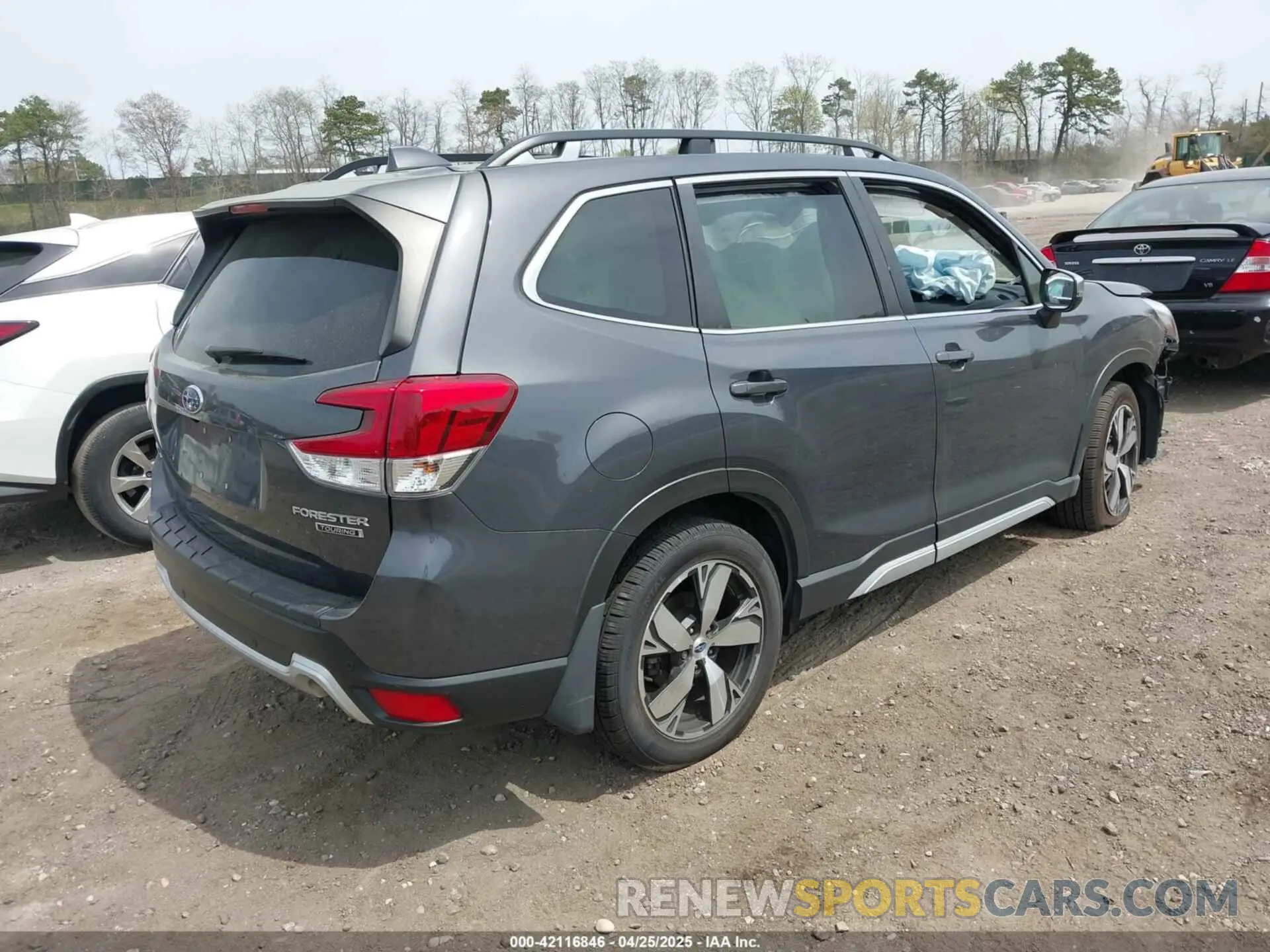 4 fotografías del automóvil dañado JF2SKAXC7LH516937 SUBARU FORESTER 2020