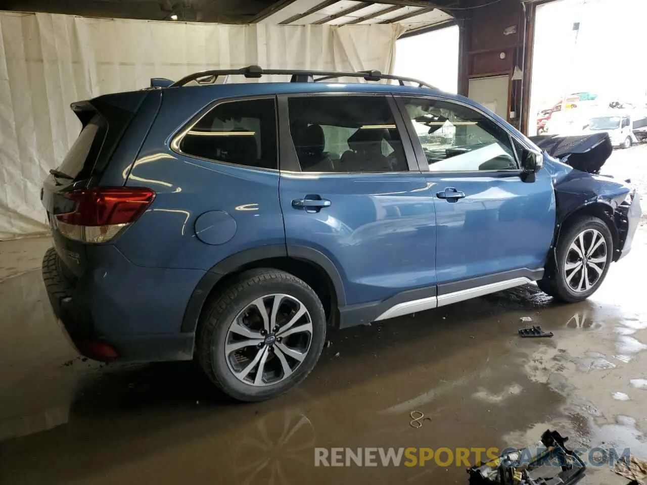 3 fotografías del automóvil dañado JF2SKAXC9LH457549 SUBARU FORESTER 2020