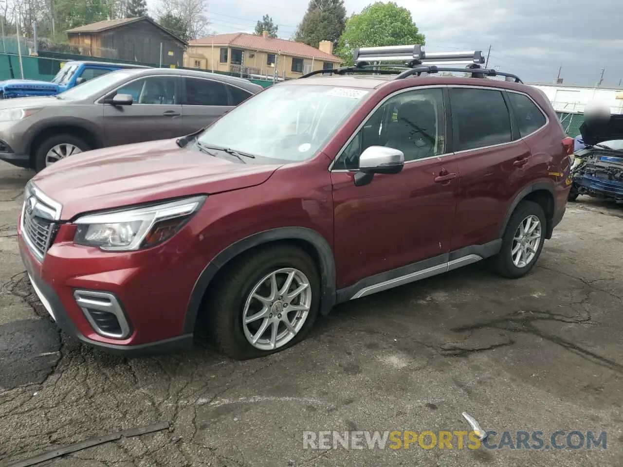 1 fotografías del automóvil dañado JF2SKAXC9LH581904 SUBARU FORESTER 2020