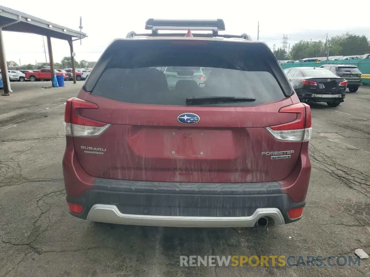 6 fotografías del automóvil dañado JF2SKAXC9LH581904 SUBARU FORESTER 2020