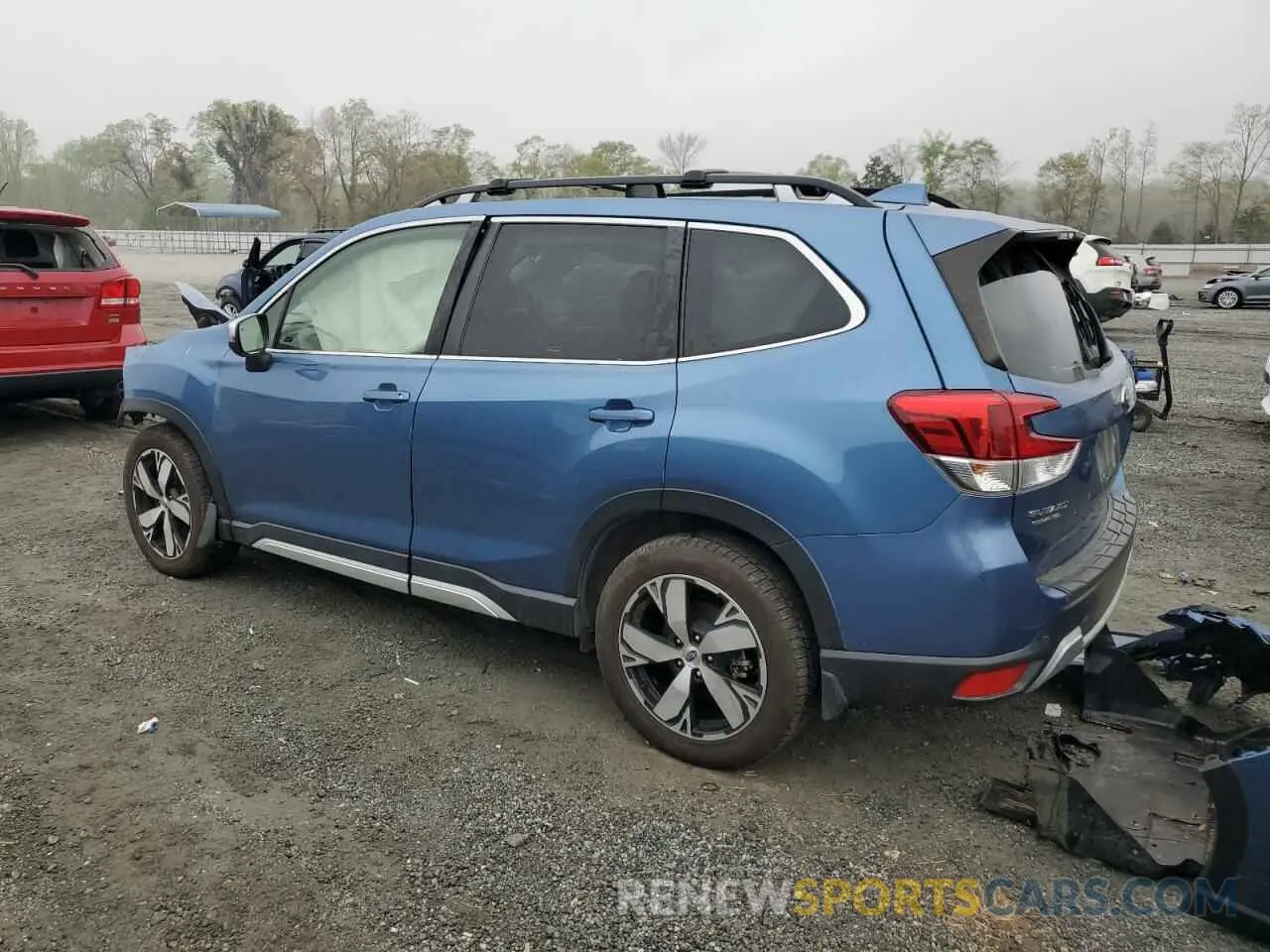2 fotografías del automóvil dañado JF2SKAXCXLH580941 SUBARU FORESTER 2020