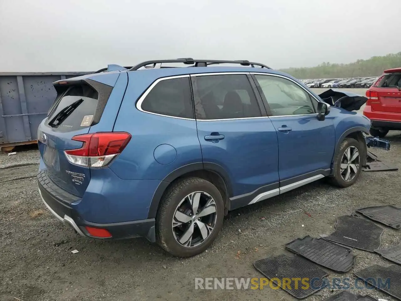 3 fotografías del automóvil dañado JF2SKAXCXLH580941 SUBARU FORESTER 2020