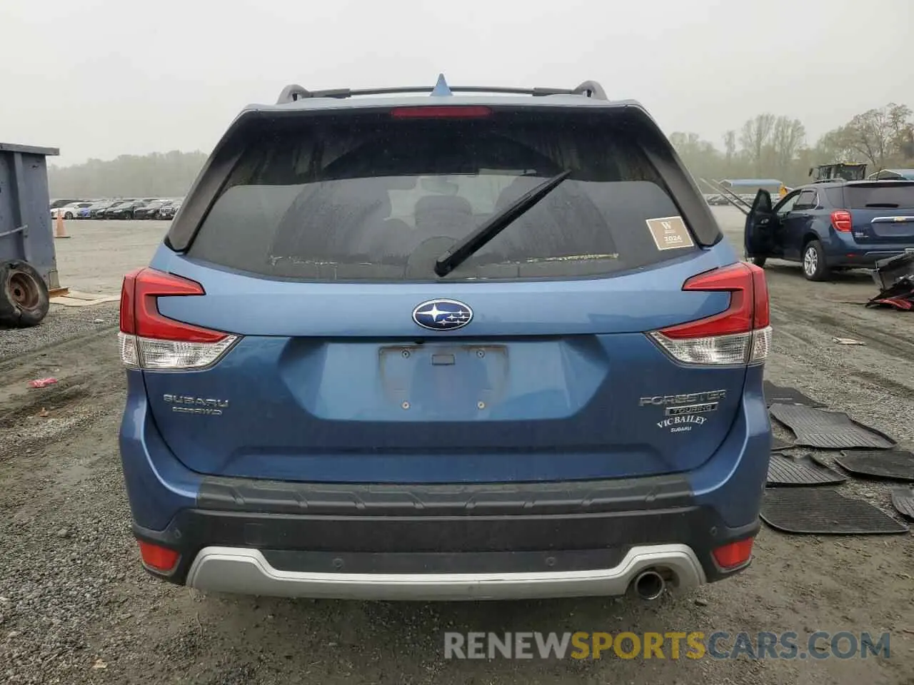 6 fotografías del automóvil dañado JF2SKAXCXLH580941 SUBARU FORESTER 2020