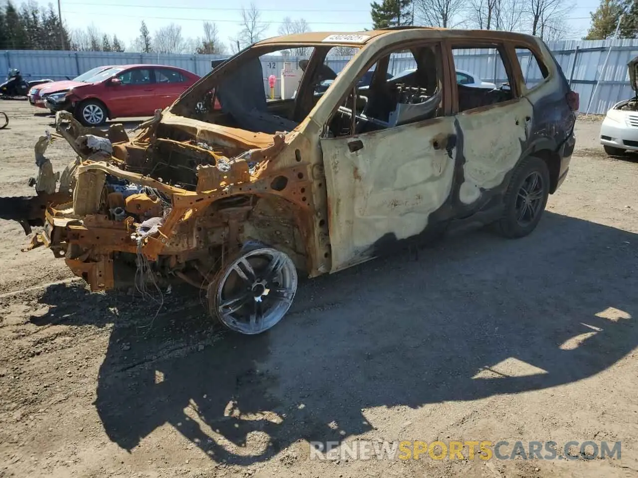 1 fotografías del automóvil dañado JF2SKEJCXLH484520 SUBARU FORESTER 2020