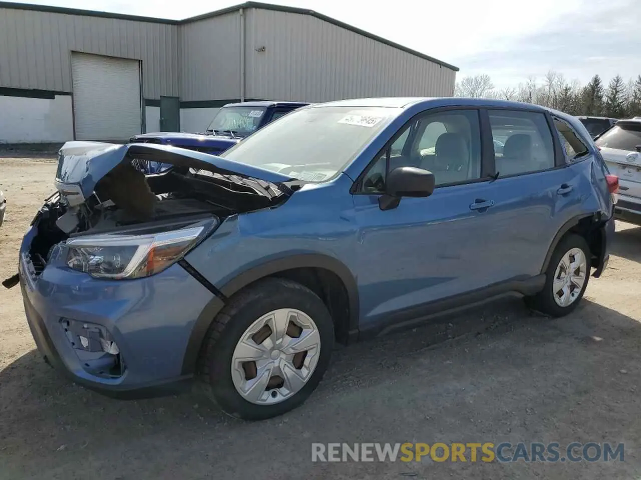 1 fotografías del automóvil dañado JF2SKAAC0MH493351 SUBARU FORESTER 2021