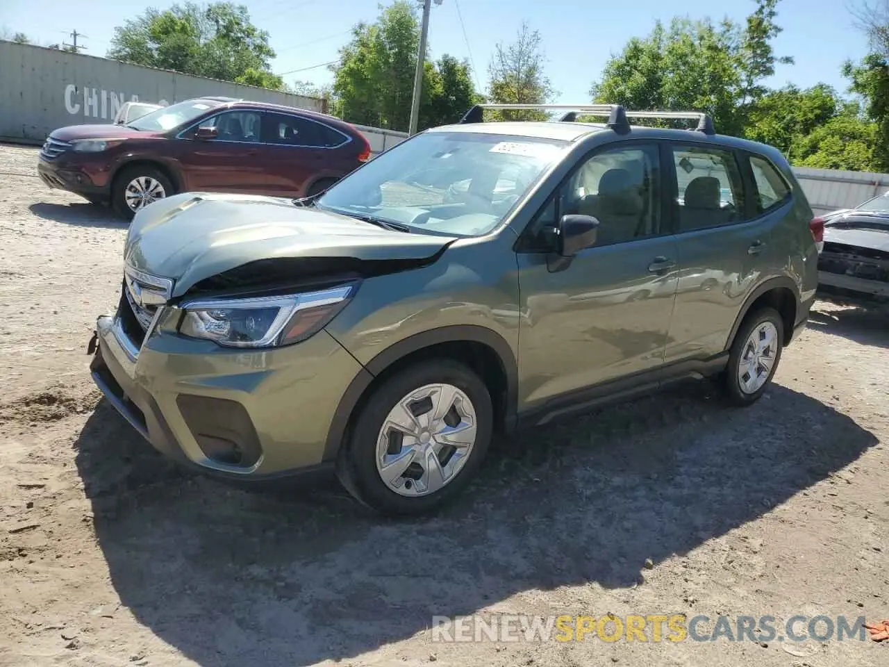1 fotografías del automóvil dañado JF2SKAAC8MH412953 SUBARU FORESTER 2021