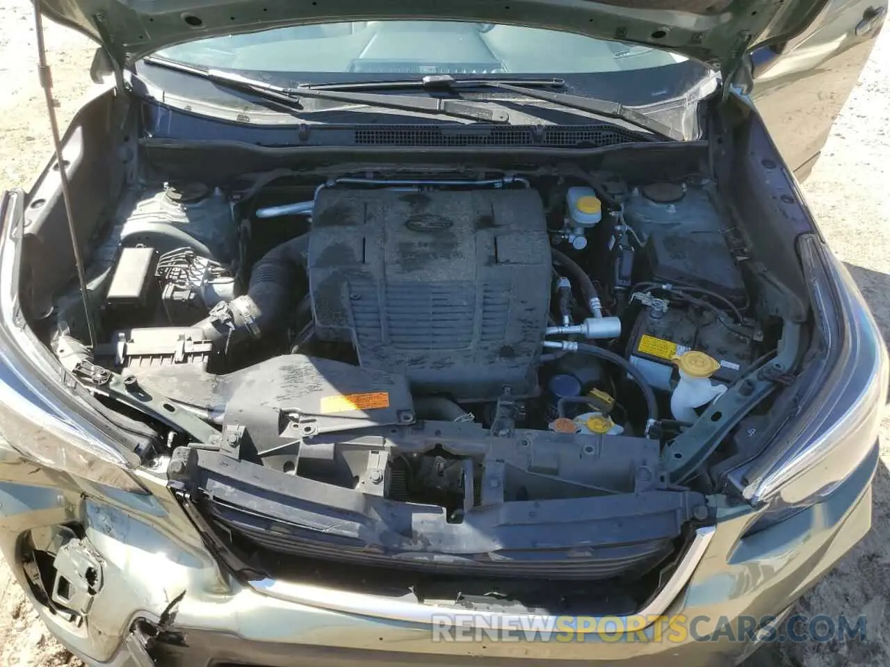 11 fotografías del automóvil dañado JF2SKAAC8MH412953 SUBARU FORESTER 2021