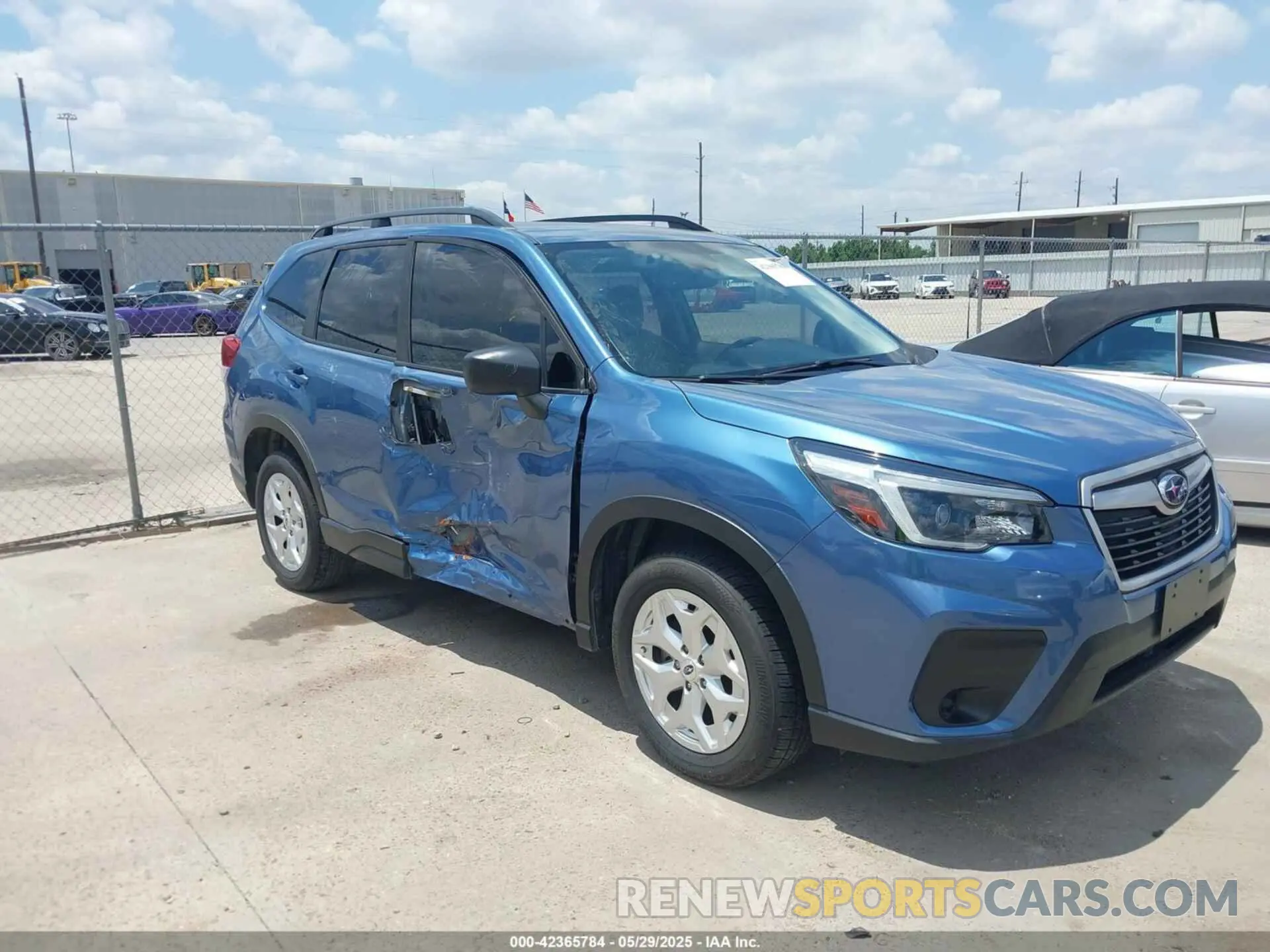 1 fotografías del automóvil dañado JF2SKADC0MH481552 SUBARU FORESTER 2021