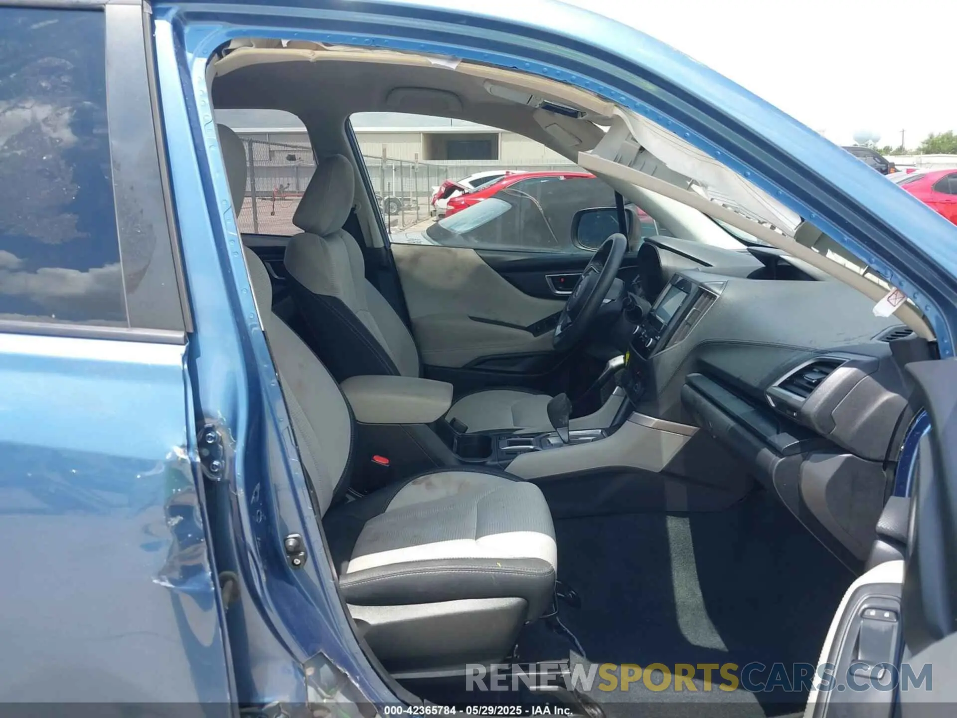 5 fotografías del automóvil dañado JF2SKADC0MH481552 SUBARU FORESTER 2021