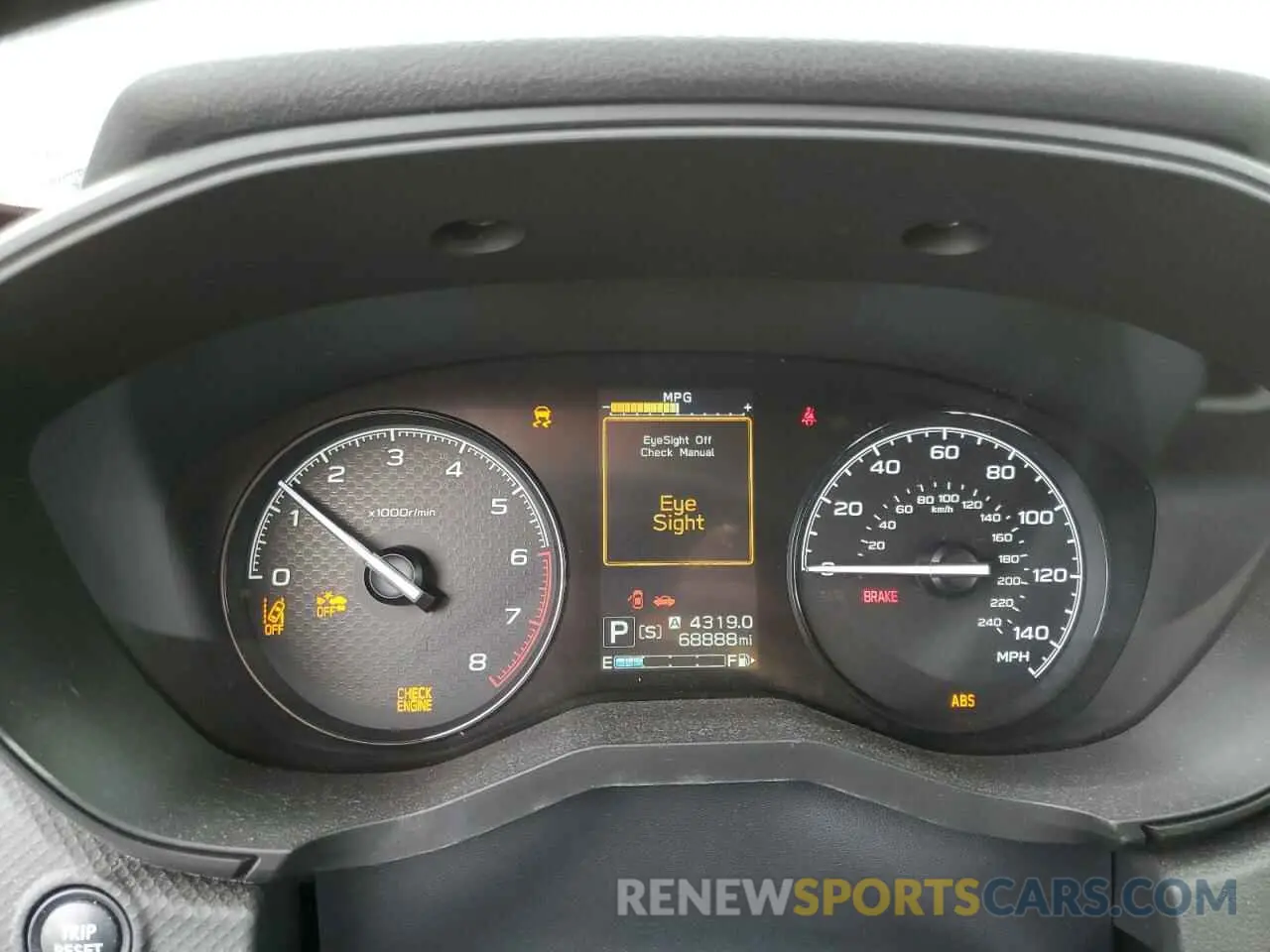 9 fotografías del automóvil dañado JF2SKADC2MH475025 SUBARU FORESTER 2021