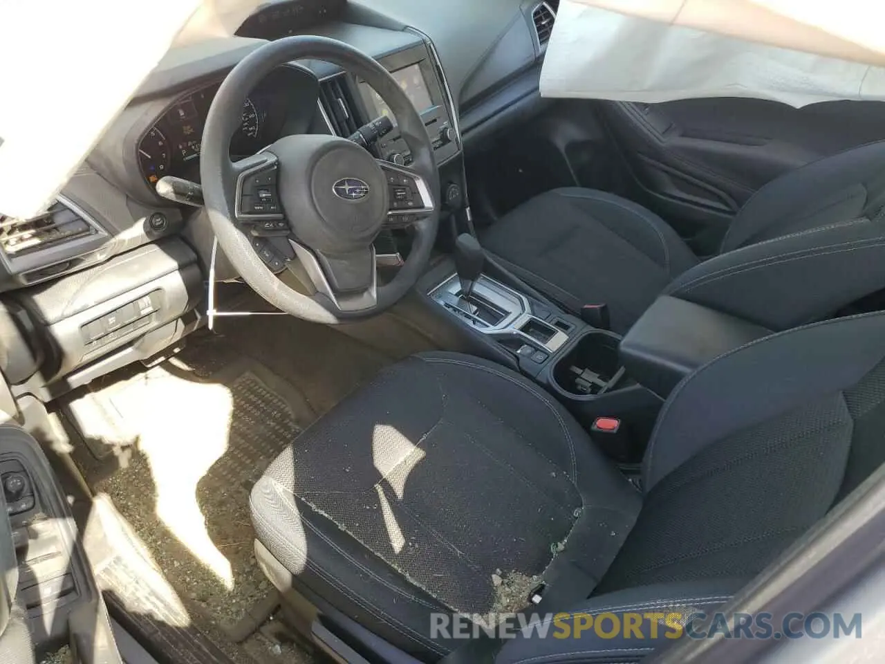 8 fotografías del automóvil dañado JF2SKADC2MH584181 SUBARU FORESTER 2021