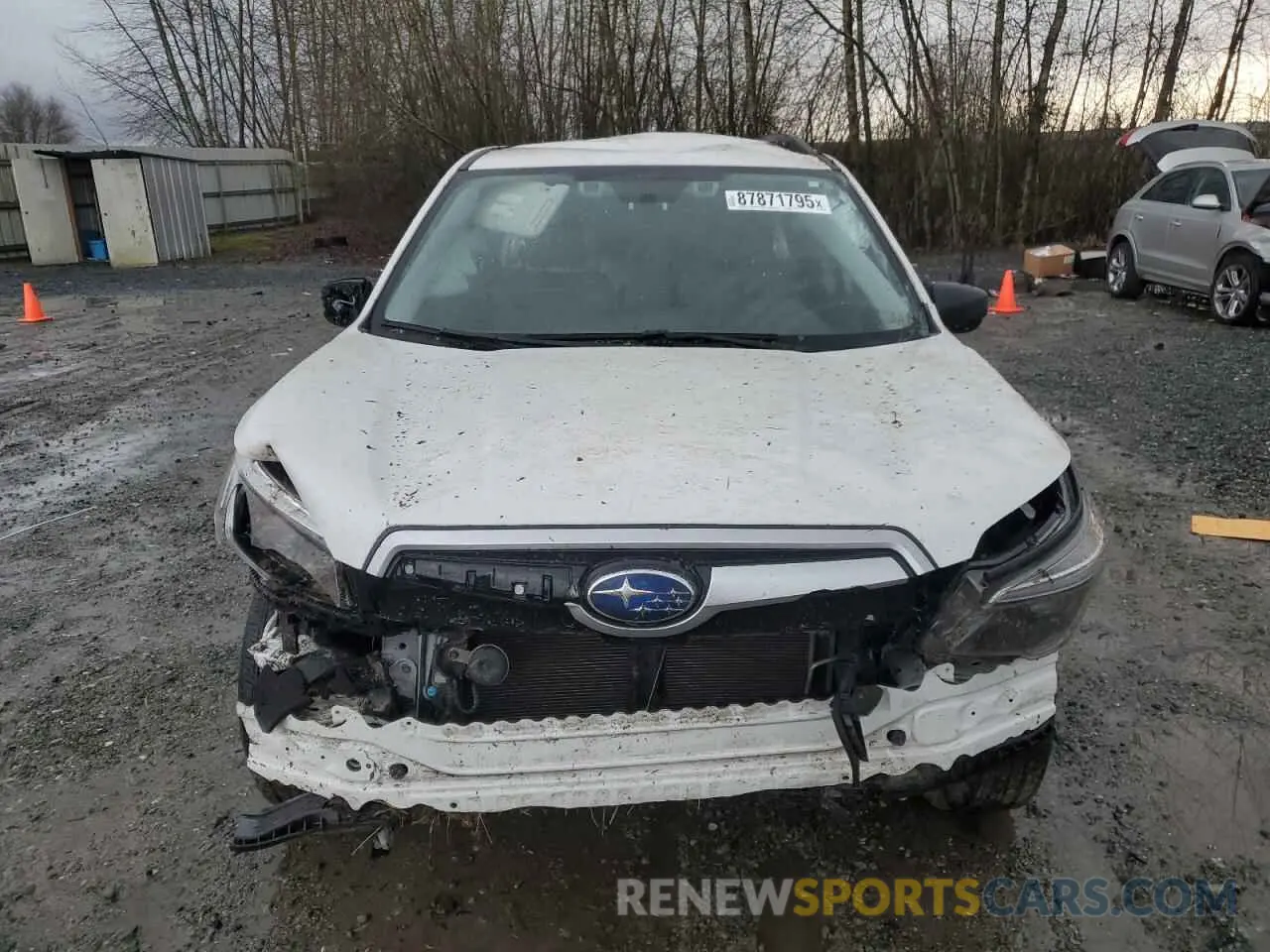 5 fotografías del automóvil dañado JF2SKADC3MH475583 SUBARU FORESTER 2021