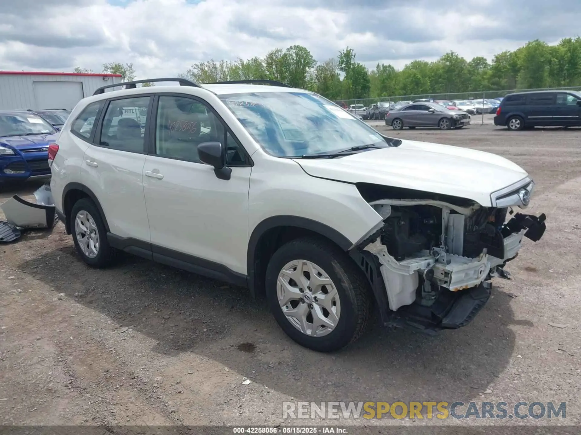 1 fotografías del automóvil dañado JF2SKADC3MH480153 SUBARU FORESTER 2021