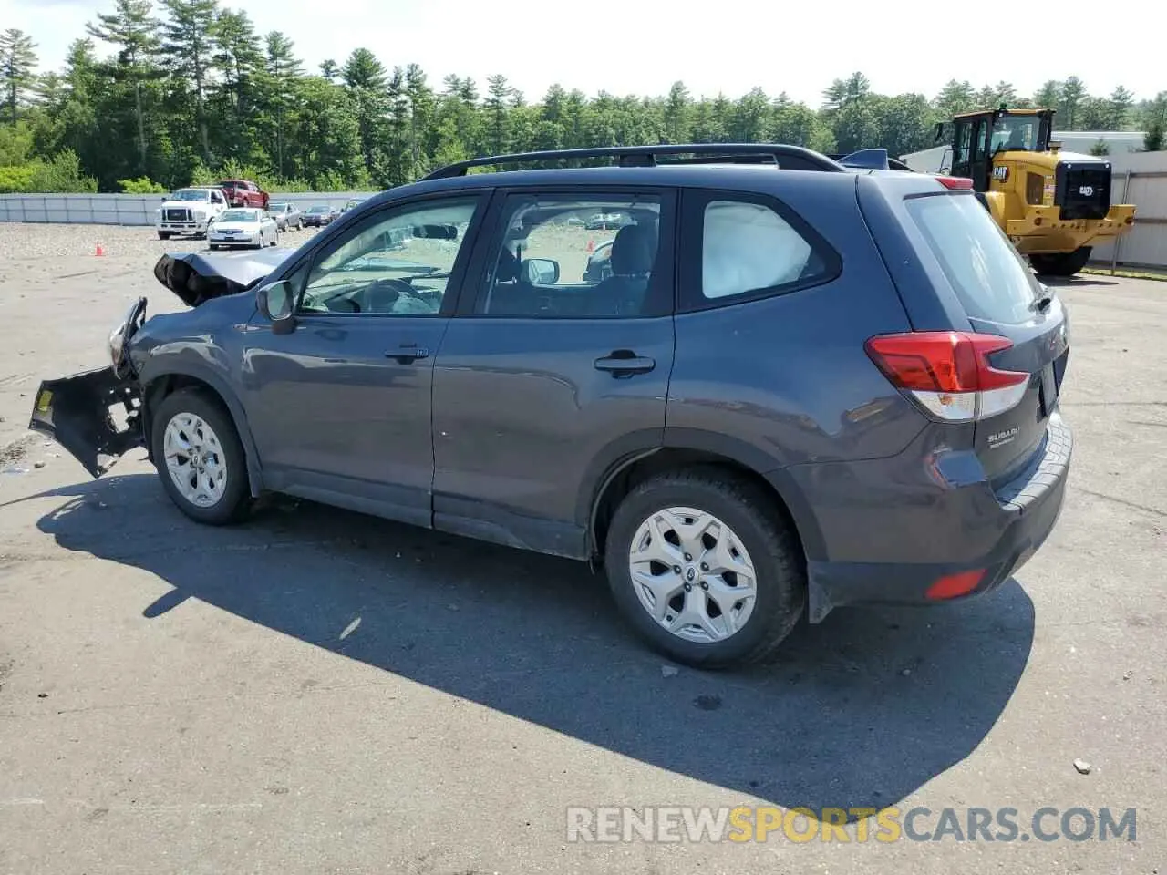 2 fotografías del automóvil dañado JF2SKADC3MH558527 SUBARU FORESTER 2021