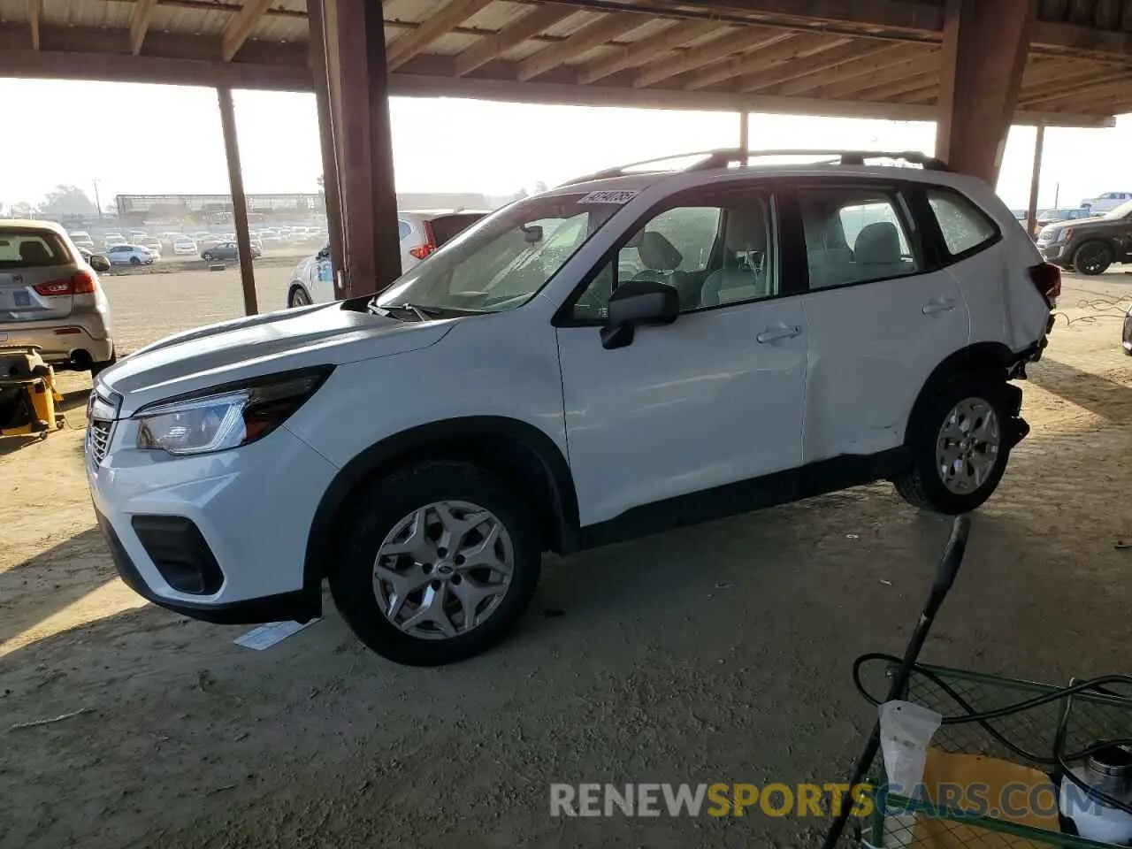 1 fotografías del automóvil dañado JF2SKADC4MH491842 SUBARU FORESTER 2021