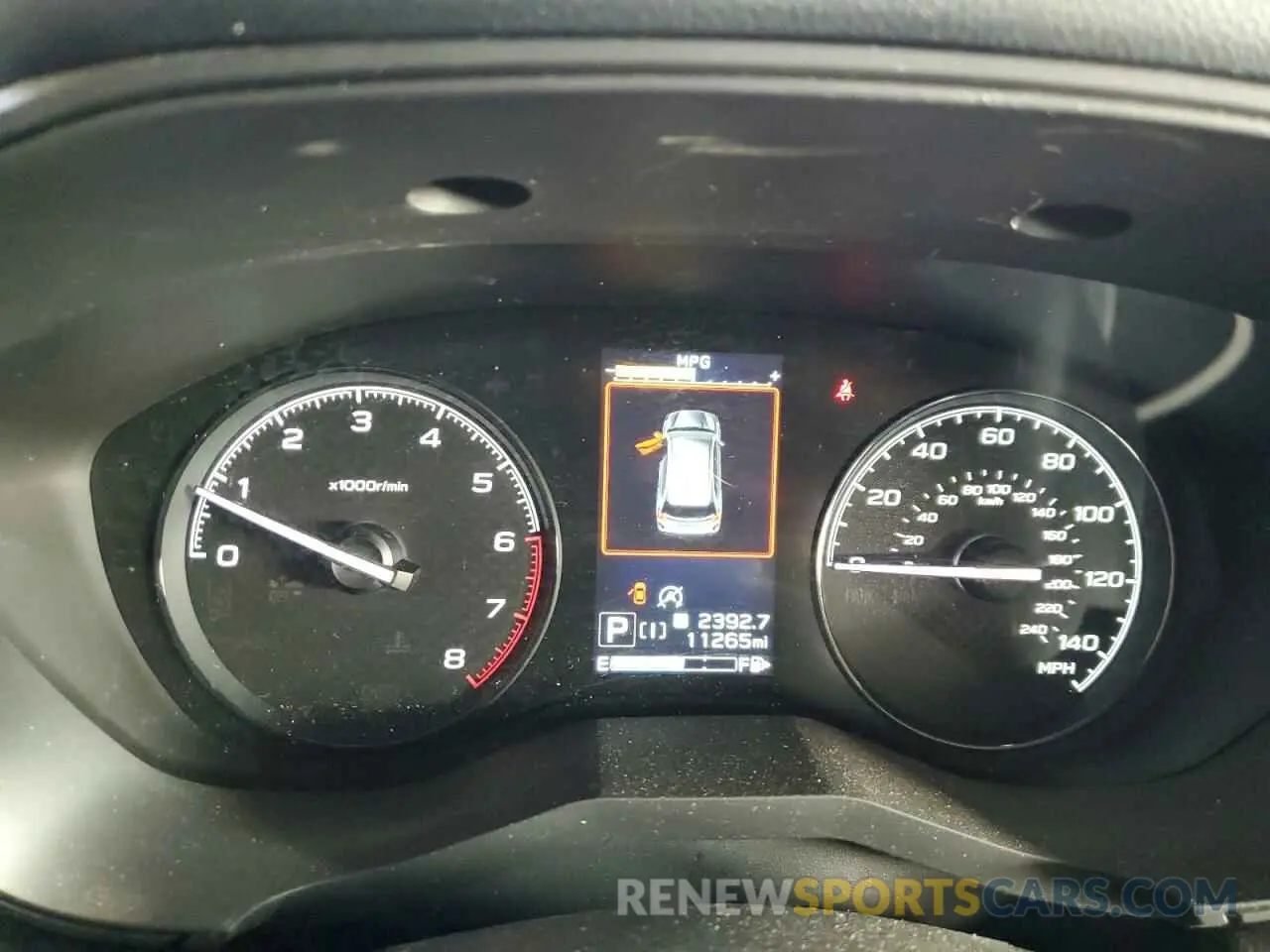 9 fotografías del automóvil dañado JF2SKADC4MH491842 SUBARU FORESTER 2021