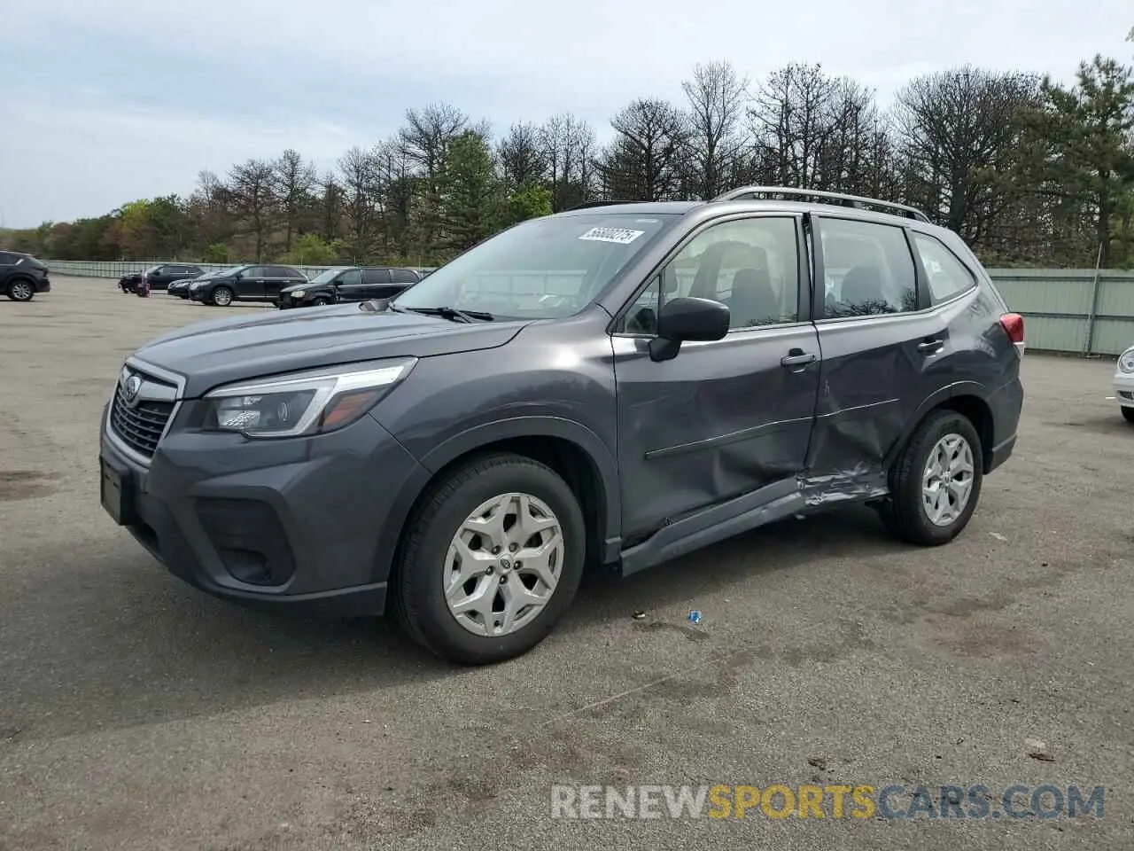 1 fotografías del automóvil dañado JF2SKADC5MH419242 SUBARU FORESTER 2021