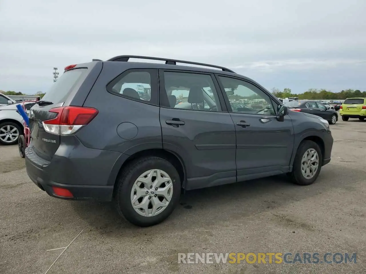 3 fotografías del automóvil dañado JF2SKADC5MH419242 SUBARU FORESTER 2021