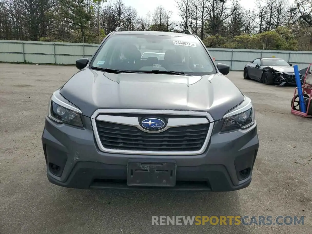 5 fotografías del automóvil dañado JF2SKADC5MH419242 SUBARU FORESTER 2021