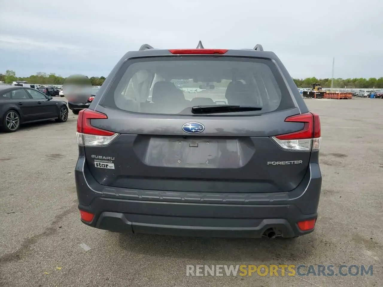 6 fotografías del automóvil dañado JF2SKADC5MH419242 SUBARU FORESTER 2021