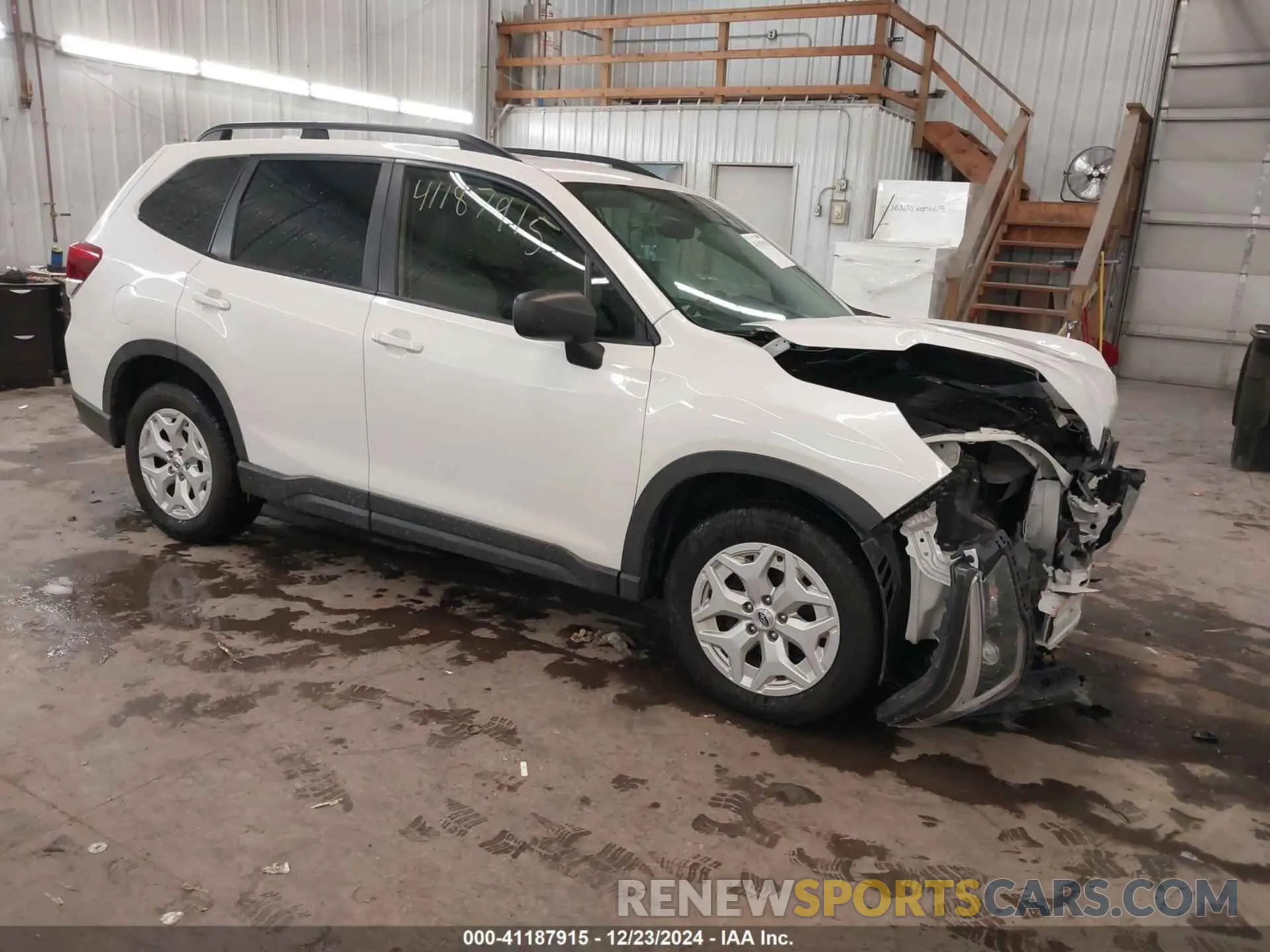 1 fotografías del automóvil dañado JF2SKADC5MH547545 SUBARU FORESTER 2021