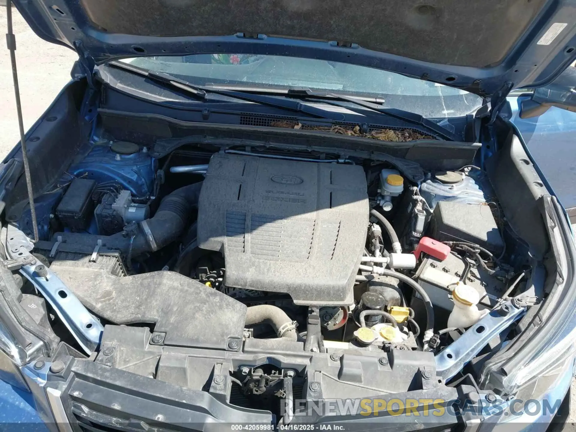 10 fotografías del automóvil dañado JF2SKADC8MH573072 SUBARU FORESTER 2021