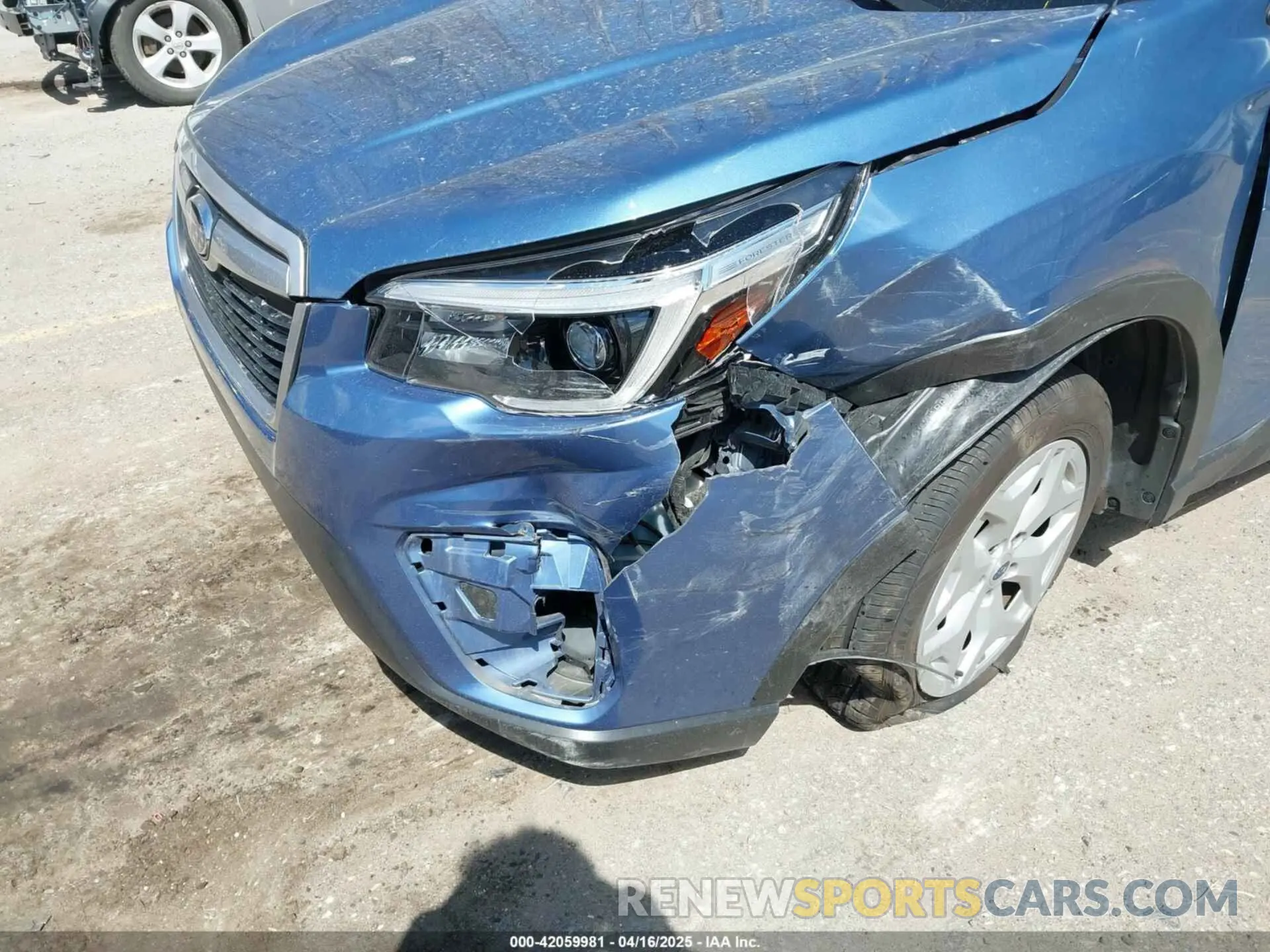 17 fotografías del automóvil dañado JF2SKADC8MH573072 SUBARU FORESTER 2021