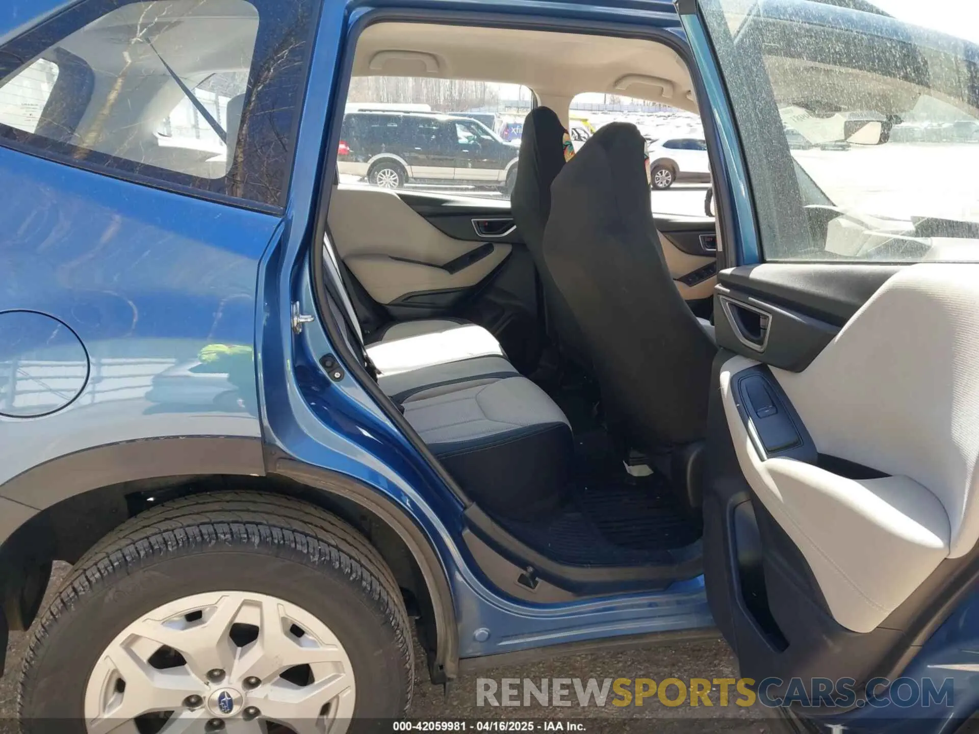 8 fotografías del automóvil dañado JF2SKADC8MH573072 SUBARU FORESTER 2021
