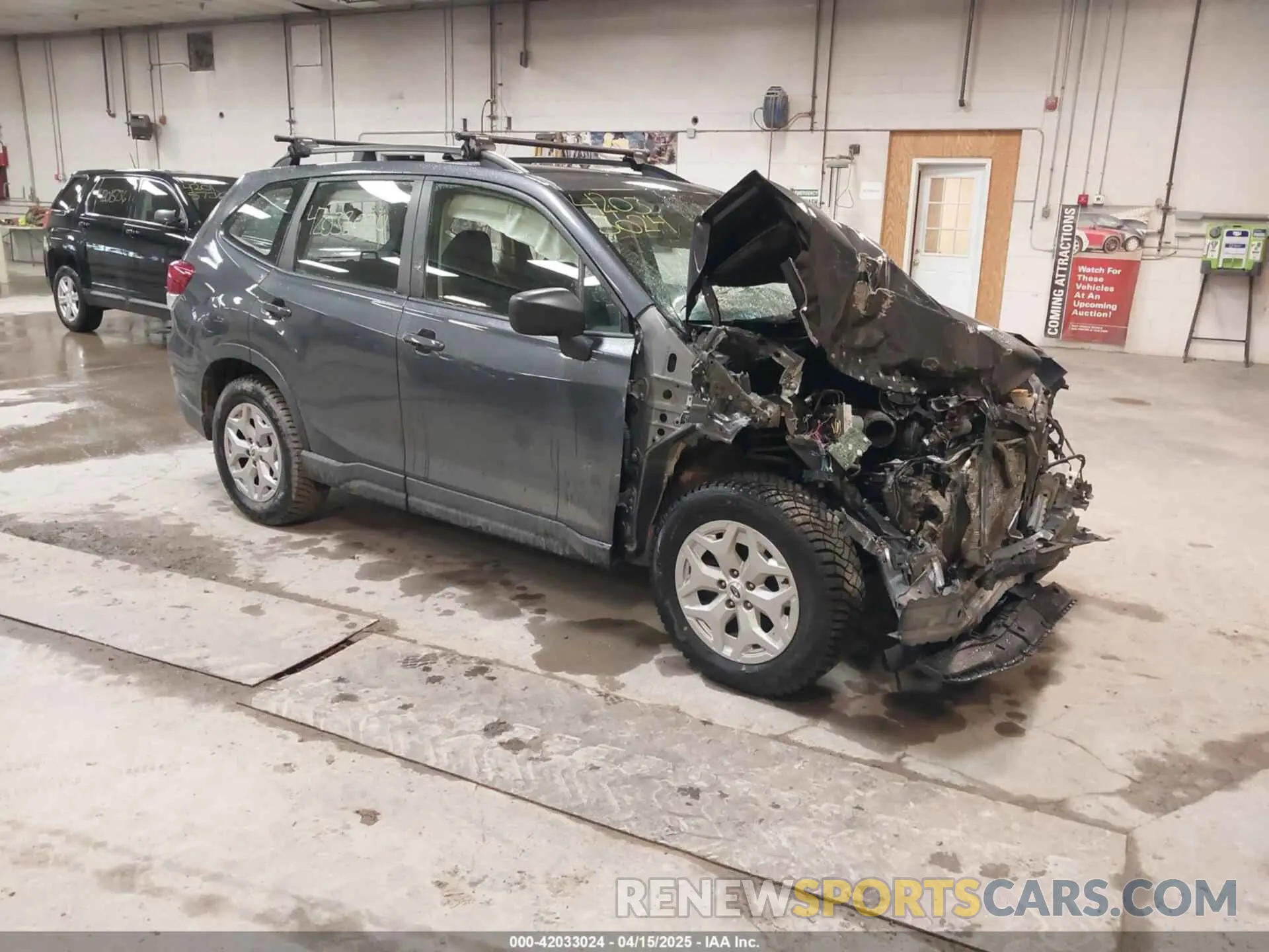 1 fotografías del automóvil dañado JF2SKADC9MH582122 SUBARU FORESTER 2021