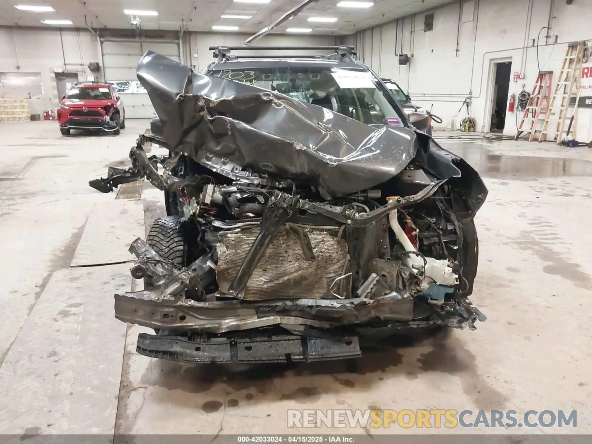 12 fotografías del automóvil dañado JF2SKADC9MH582122 SUBARU FORESTER 2021