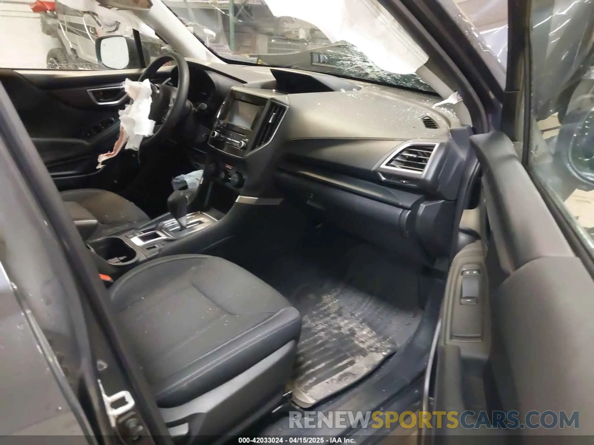 5 fotografías del automóvil dañado JF2SKADC9MH582122 SUBARU FORESTER 2021