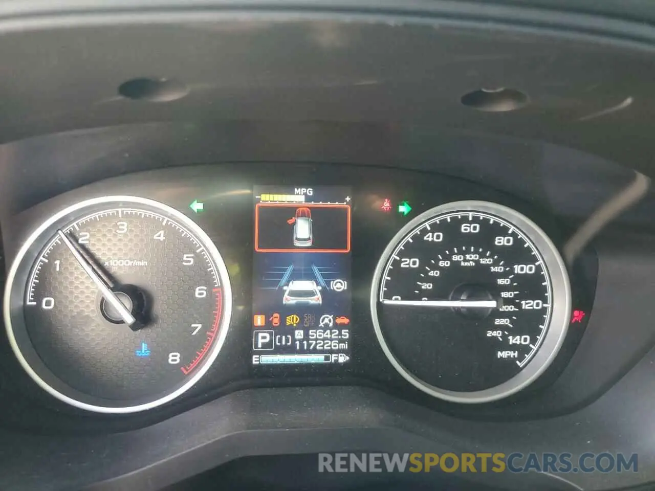 9 fotografías del automóvil dañado JF2SKAFC0MH503417 SUBARU FORESTER 2021