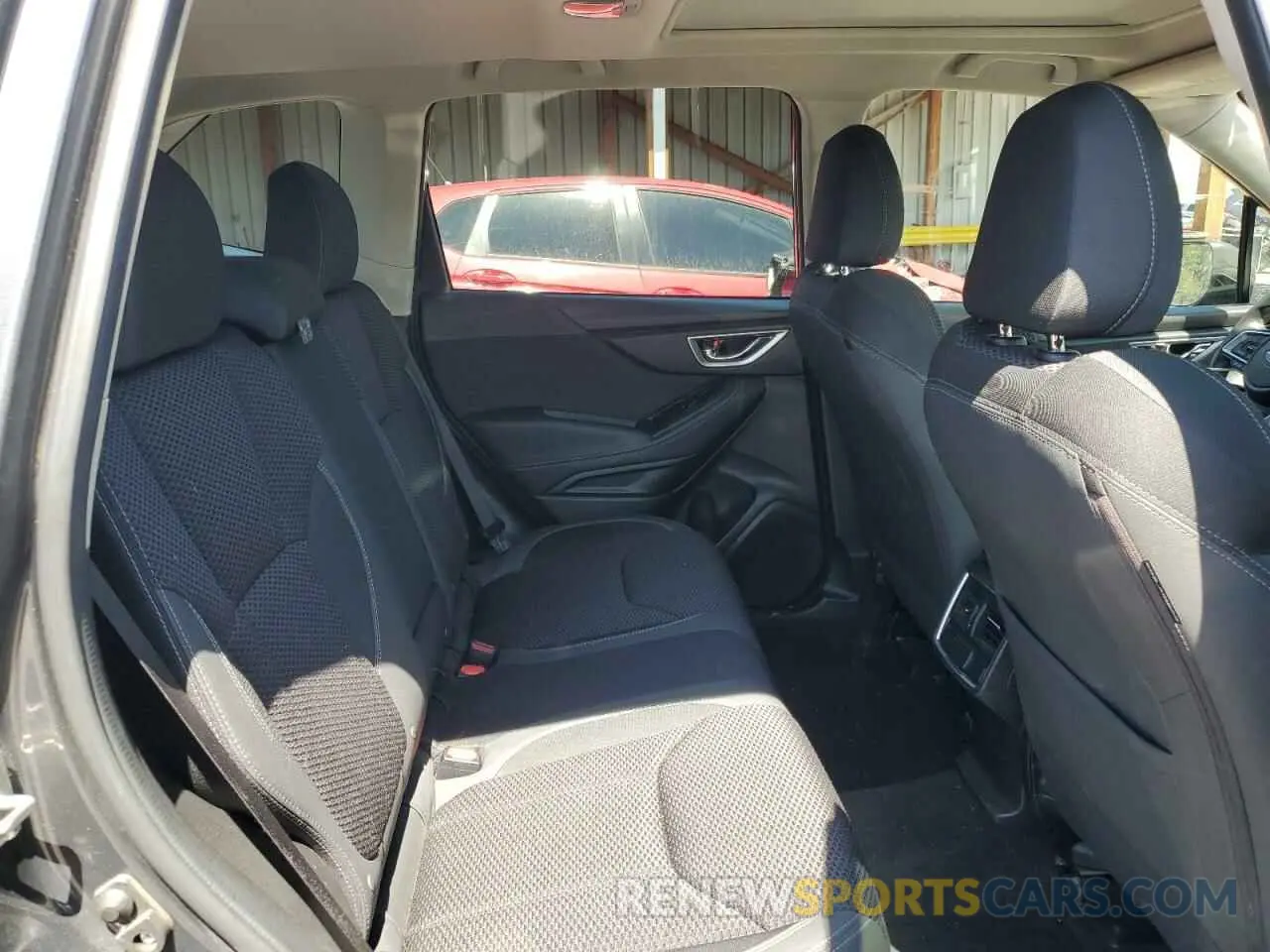10 fotografías del automóvil dañado JF2SKAFC2MH416845 SUBARU FORESTER 2021