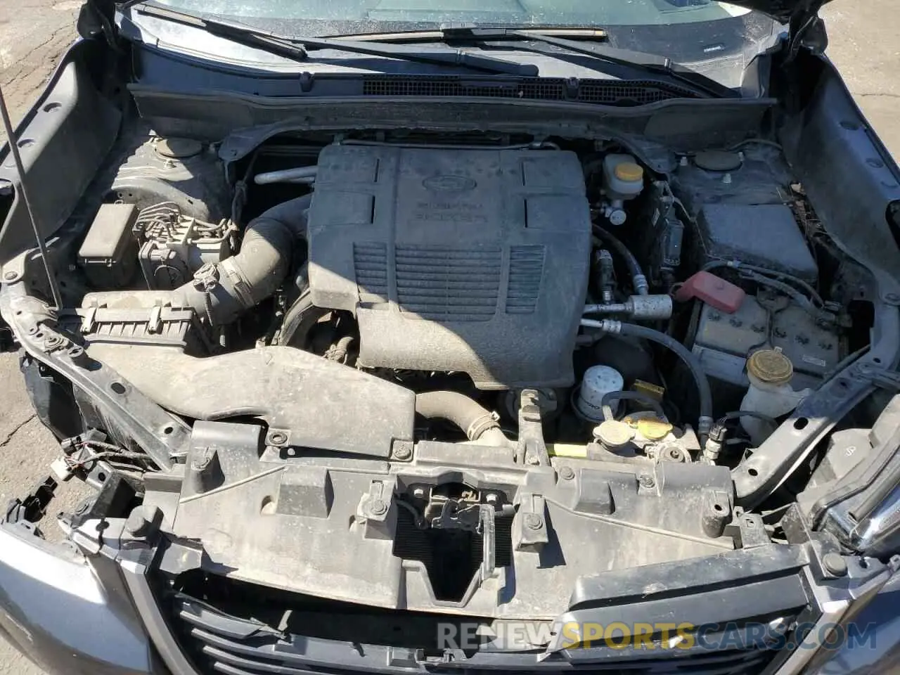 12 fotografías del automóvil dañado JF2SKAFC2MH416845 SUBARU FORESTER 2021